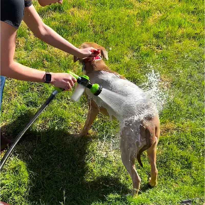 Pistolet BAIN CALME pour Chien avec Distributeur de Savon