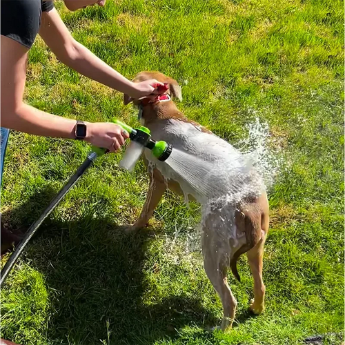 Pistolet BAIN CALME pour Chien avec Distributeur de Savon